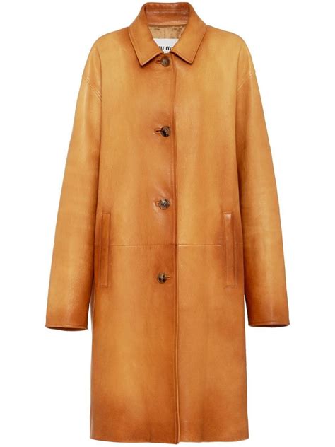 farfetch miu mitu coats